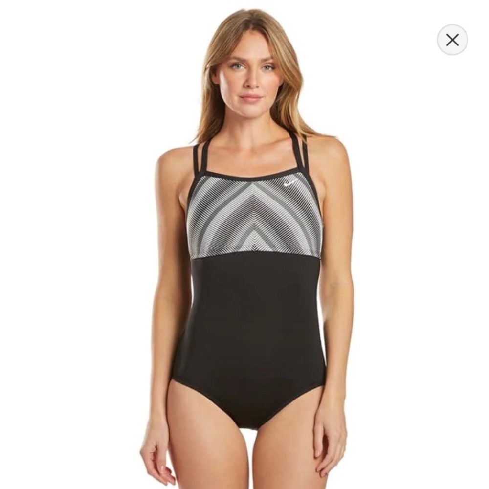Nike one piece bathing suit.